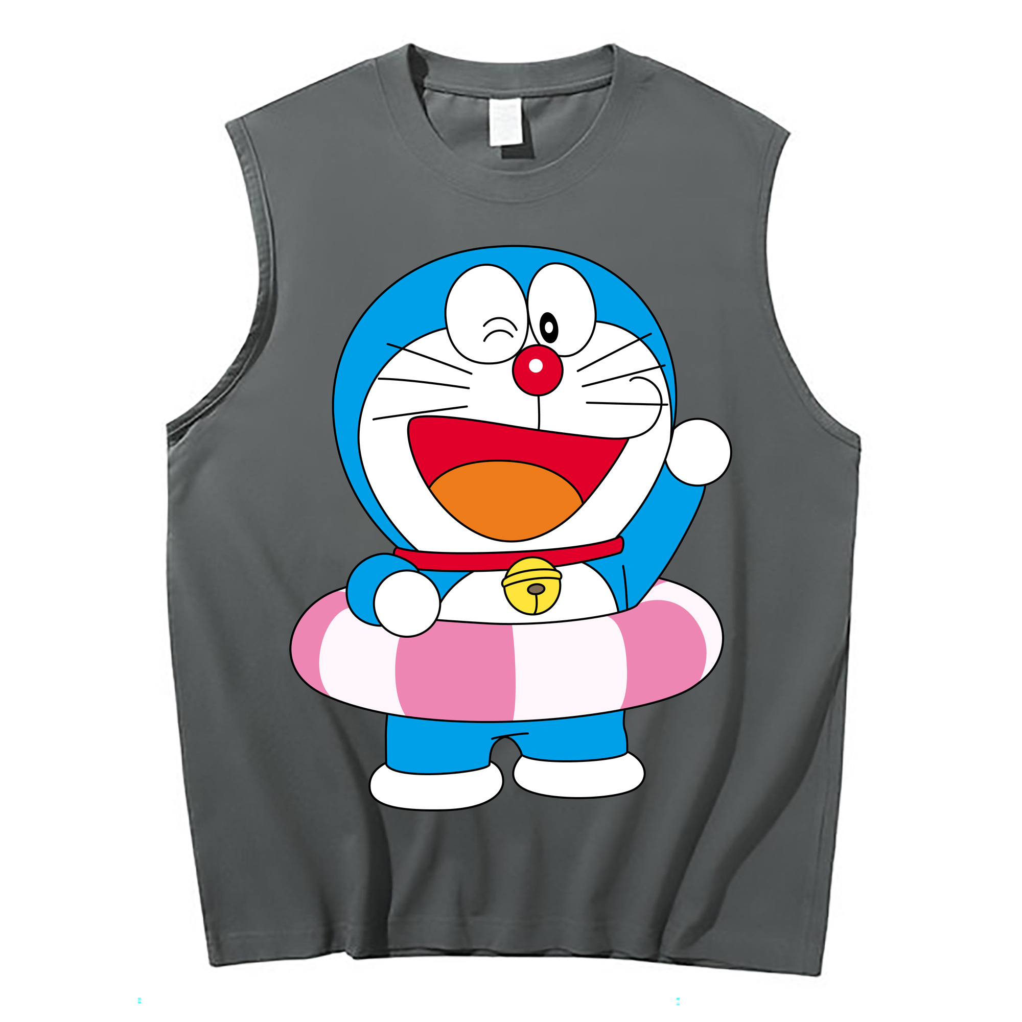 （画像用） ドラえもん Doraemon コットン100％タンクトップ（フロントプリント）
